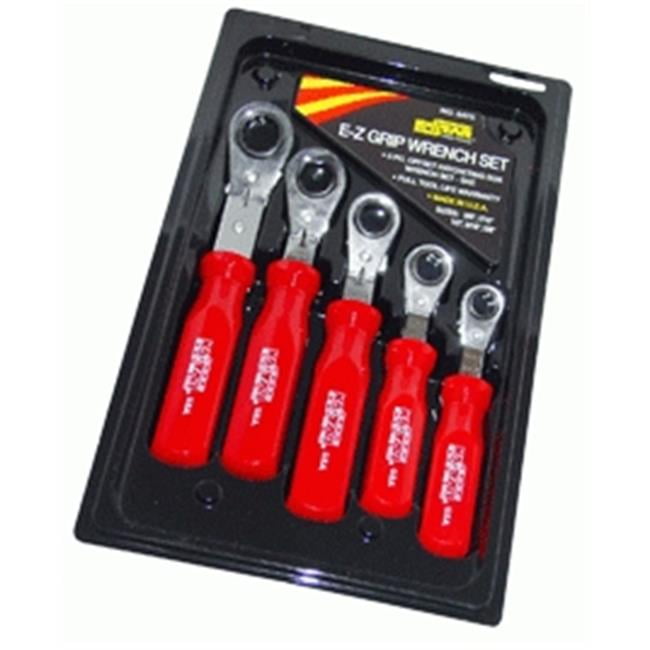 Kastar Kh5476 5Pc Met EZ Grip Offset Box Ratchet Wrench