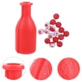 thumbnail image 1 of Raindrops 1Set Red Plastic Billiard Ball Dice and Shaker Bottle Set for Pool Game Use, 1 of 8