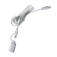thumbnail image 2 of Home Concept 1 Light Swag Plug-In Pendant 18"w Textured Oatmeal Shade, 17' White Cord, 2 of 4