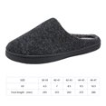 thumbnail image 2 of Pantuflas de dormitorio para hombre antideslizantes cálidas de felpa ligeras y transpirables, 2 of 8