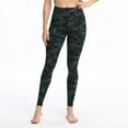 thumbnail image 5 of Women's High Waist Yoga Pants, Ultra Fine Brushed Camouflage Leggings with Pockets, Booty Lifting Workout Pants for Fitness, Running, Daily Wear and Gym-Gray, 5 of 9