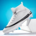 thumbnail image 2 of Zapatos de fútbol profesionales para exteriores para hombres y mujeres, botas de fútbol para interiores, tacos de hierba de entrenamiento de alta calidad, antideslizantes, superventas, 2 of 5