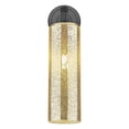 thumbnail image 2 of 434-1W-BK-G434-12ME Innovations Lighting Crown Point - 1 Light Wall Sconce In Industrial Style-15.5 Inches Tall and 3.88 Inches Wide-Matte Black, 2 of 2