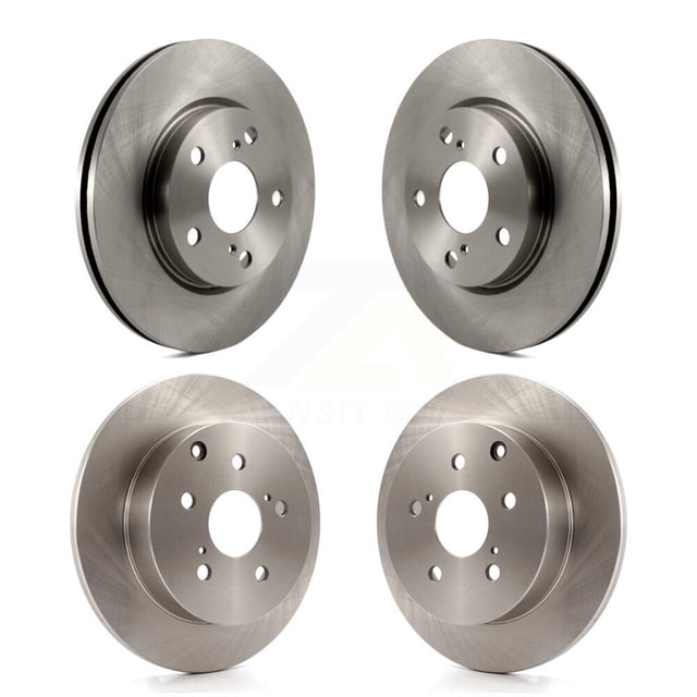 CMX Front Rear Disc Brake Rotors Kit for Car 2012-2018 Toyota Prius V K8-101466