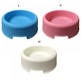 thumbnail image 5 of Pet Food and Water Bowl, Plastic Dish for Dogs and Cats, Wide No-Tip Base Prevents Spills, 5 of 6