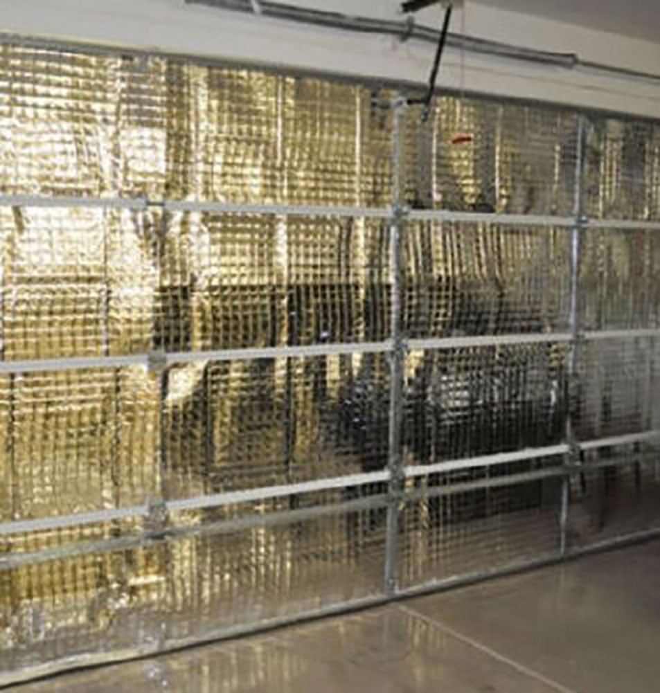 NASATEK Reflective Foam Core Garage Door Insulation Kit 18L x 7H R8