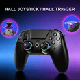 thumbnail image 3 of Wireless Controller for PS5 Slim Pro Win PC Gamepad Hall Effect Joysticks, 3 of 8