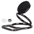thumbnail image 1 of Soporte de anillo para teléfono, giratorio, plegable, magnético, abrebotellas, soporte para dedo, color negro, 1 of 5