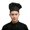 Black, variant on Professional Stretchy Adjustable Men Cap Kitchen Cook Baker Catering Chef Hat