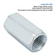 thumbnail image 5 of Tuerca hexagonal larga, 1 pieza Tuerca larga galvanizada al carbono galvanizada Tuerca larga Solución innovadora, 5 of 5