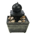 thumbnail image 2 of DOLITY Relaxation Waterfall Feature Warm Light Decorative Tabletop Water B B, 2 of 8
