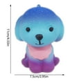 thumbnail image 3 of PVCS Slow Toy Simulation Star Scarf Dog Decompression Decompression Toy Gift for Kids, 3 of 7