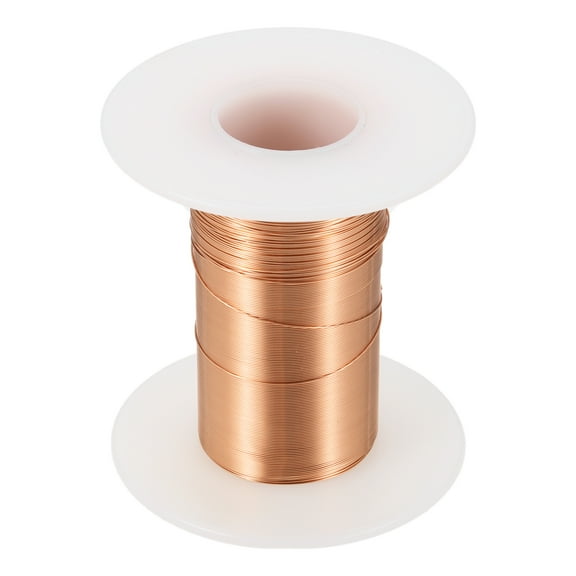 30 AWG Magnet Wire, 30 Gauge Enameled Copper Wires 2 oz Magnetic Coil Wire for Transformer Motor Electric, 155C(311F), Copper Color