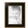 thumbnail image 2 of ArtToFrames 6" x 8" Black Panel With Gold Lip Picture Frame, 6x8 inch Multi Wood Poster Frame (WOM-5092), 2 Pack, 2 of 6