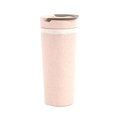 thumbnail image 2 of Taza de vacío de paja de trigo Taza de vacío con asa a prueba de fugas Botella de agua de calibre pesado, rosa kenally HA7123-02B, 2 of 6