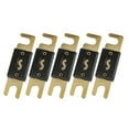 thumbnail image 2 of ANL Fuse 5 Pcs 175 Amp Gold Tone Plated for Car Audio Video Stereo, 2 of 6