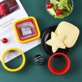 thumbnail image 2 of 3 uds cortadores de sándwich estrella conveniente sellador de ahorro de tiempo crimpadora multifuncional hogar cocina sándwiches pasteles Herramientas y accesorios para hornear Forma redonda Bewildely HA077890-01, 2 of 6