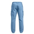 thumbnail image 7 of Gamivast Cargo Pants for Men with Multiple Pockets Button Zipper Closure Regular Fit Straight Leg Utility Work Pants Casual Pants Light Blue L, 7 of 7