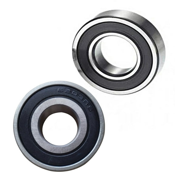 GOOHOCHY 2pcs 6203-2RS Shielded Deep Groove Ball Wheel Bearing ATV DIRT BIKE