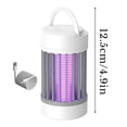 thumbnail image 3 of Bug Zapper Outdoor Rechargeable 2 in 1 Wireless Mosquito Killer Lamp Bug Zapper Electric Trap Ideal Fly Zapper Indoor for Patio, Home, Backyard, Yard, Garden, Campsite, 3 of 6