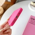 thumbnail image 3 of Case for iPhone 15 Plus,3D Meteorite Bubble Pattern Electroplate Plating Glossy Curly Wavy Frame Case,Shockproof Soft TPU Protection,for iPhone 15 Plus Case 6.7 Inch/Hot Pink, 3 of 5