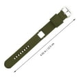 thumbnail image 2 of EeaseCA 22mm Woven Watch Strap Nylon Canvas Watchband Compatible for T-Rex, 2 of 8