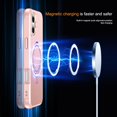 thumbnail image 4 of ELEHOLD Magnetic Case for iPhone 17, Shockproof Rugged PC+TPU Phone Case with Kickstand,Pink, 4 of 8