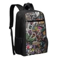 thumbnail image 2 of Gorillaz Sports Backpacks 17 Inch Schoolbag Adults Rucksack Simple Casual Daypack Lightweight Laptop Backpack Computer Bag, 2 of 6