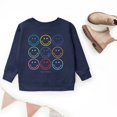 thumbnail image 6 of SmileyWorld Wink Rainbow Swirl - Youth Graphic Sweatshirt, 6 of 9