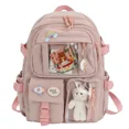 thumbnail image 3 of 2024 lindas mochilas para mujer, mochila escolar de nailon impermeable con múltiples bolsillos para estudiantes, niñas, mochila para computadora portátil Kawaii, mochilas, 3 of 5