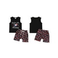 thumbnail image 3 of Aojekbee Baby Boy 4th of July Outfits Sleeveless Eagle/Letter Print Tank Tops + Shorts Set Toddler Summer Clothes, 3 of 10
