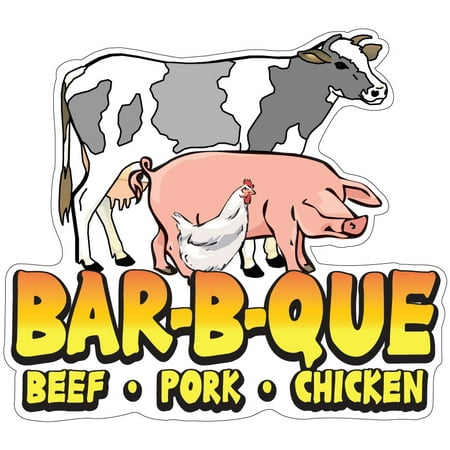 Bar-B-Que Beef Pork Chicken 12