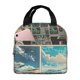 thumbnail image 1 of Fotbe Comic Airplane Cockpit Illustration Bolsa Térmica con Estampado y Forro de Aluminio Grueso Bolsa de Almuerzo con Bolsillo Frontal para Hombres y Mujeres, Ideal para Trabajo, Escuela, 1 of 8