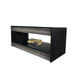 thumbnail image 1 of Mesa DE Centro Minimalista Doble Nivel (Negro Mate/Lombardia) DECOMOBIL MESA DE CENTRO, 1 of 4