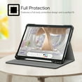 thumbnail image 4 of Fintie Folio Case w/ Pocket for iPad Pro 12.9 (2021/2020/2018) - Multi-Angle Smart Stand Cover w/Pencil Holder, Auto Sleep/Wake for iPad Pro 12.9" 5/4th/3rd Generation, 4 of 7