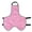 Pink, variant on Reusable Pet Belly Wrap Waterproofed Dog Diaper Cover Multiple Size Belly Bands