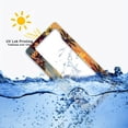 thumbnail image 4 of 6.3x12.2inch(16x31cm) Metal Sunset License Plate Frame Cover with Palm Trees - Water Resistant, Easy to Clean, Rust Resistant, 4 of 6