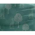 thumbnail image 4 of oneOone Georgette Viscose Fabric Tree & Giraffe Block Print Fabric BTY 42 Inch Wide, 4 of 4