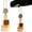 C, variant on Hanging Car Freshener Car Diffuser Bottles with Wooden Caps Empty Glass Perfume Bottle Freshener Diffuser Bottle Pendant for Essential Oil Fragrance Aromatherapy Ornament, Green2