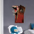 thumbnail image 3 of Jurassic World Dinosaur Breaking Door Wall Sticker para la decoración de la habitación de los niños, 11 Feliz Sencillez, 3 of 5