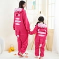 thumbnail image 2 of purcolt Family Matching Onesie Pajamas, Mom and Kids Flannel Animal Cosplay Suit One Piece Costume Sleepwear Homewear Christmas Party Holiday Pajamas(Mom, XL), 2 of 8