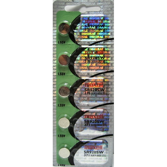 100pcs Maxell SR920SW 1.55V Silver Oxide Battery (Box Set)
