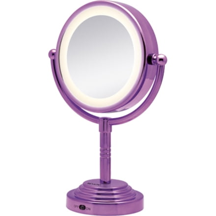 Revlon Color Collection Lighted Swivel Mirror (Purple)