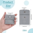 thumbnail image 2 of 12Pcs Square Velvet Jewelry Bags with Snap Fastener Gainsboro 7x7x0.95cm, 2 of 7