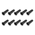 thumbnail image 1 of Botas de alivio de tensión 33mm Cubierta protectora de cable para cable eléctrico de 5-2 AWG Negro 20Pcs, 1 of 3