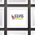 thumbnail image 3 of Gallery Pops Elvis Presley - Elvis Rock 'n' Roll Type Wall Art, White Framed Version, 12" x 12", 3 of 5