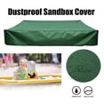 thumbnail image 3 of Couverture de Bac à Sable Imperméable Anti-Poussière Protection Uv Couverture de Piscine Carrée avec Cordon Compatible Bac à Sable, Jouets et Meubles, 3 of 5