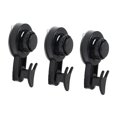thumbnail image 3 of Ganchos de succión Strade Fareast Limited Soporte para gancho de baño Negro, 3 of 8