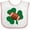 White and Pink, variant on Inktastic St Patricks Day Football Boys or Girls Baby Bib