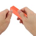 thumbnail image 2 of Unique Bargains 10 Pcs Tampons à Ongles Rectangulaires Confortables pour DIY Orange, 2 of 6